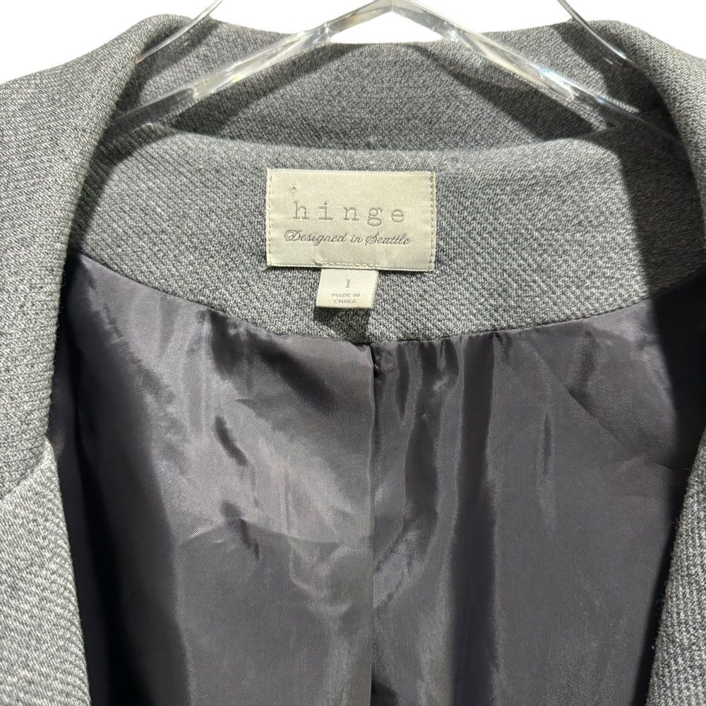 Hinge Gray Blazer Size Large - Picture 3 of 11
